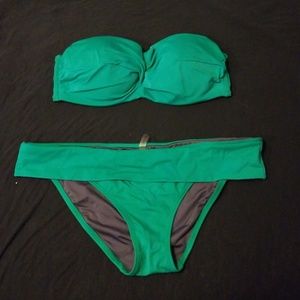 Victorias Secrect Green Bikini 38D/XL